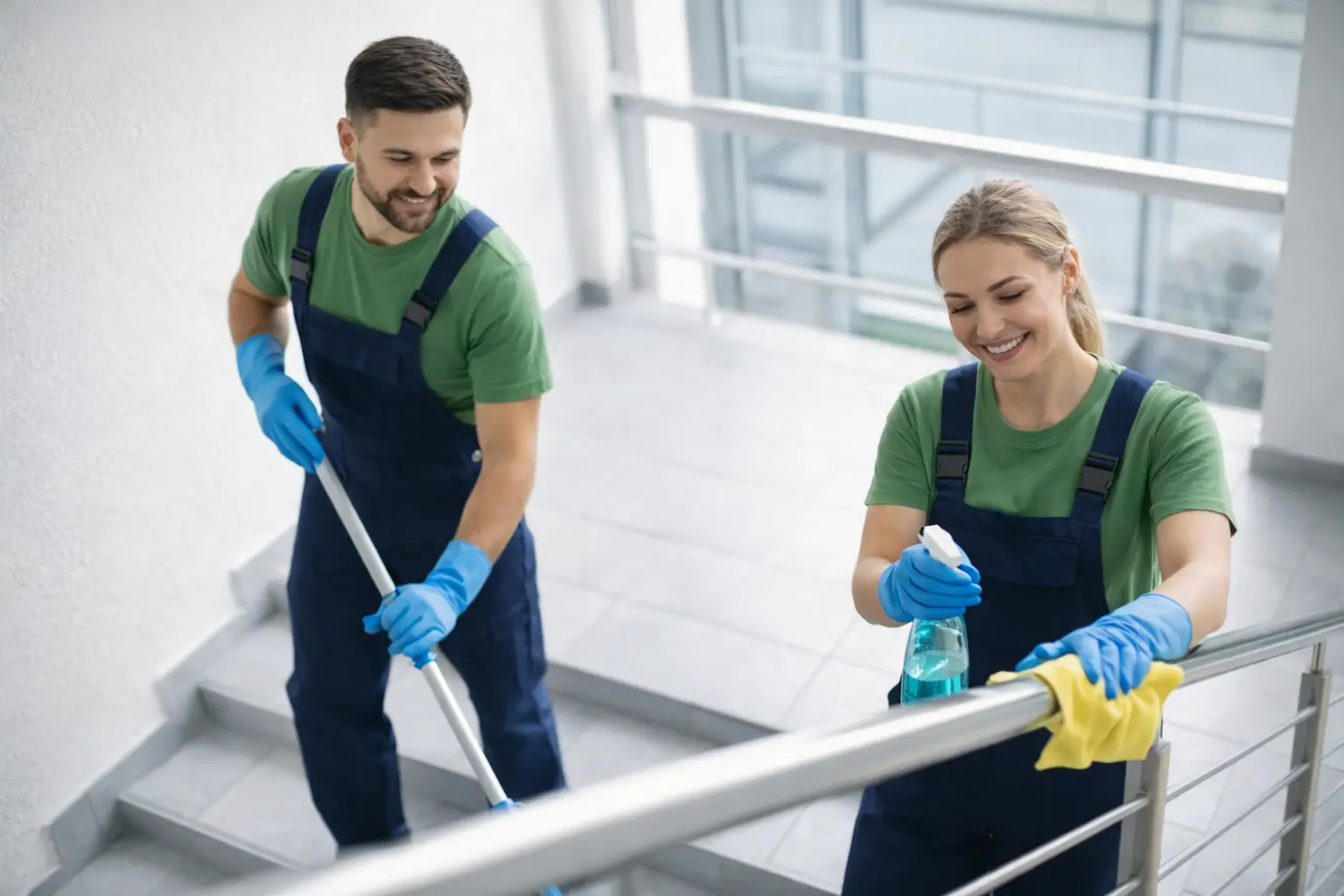 Treppenhausreinigung